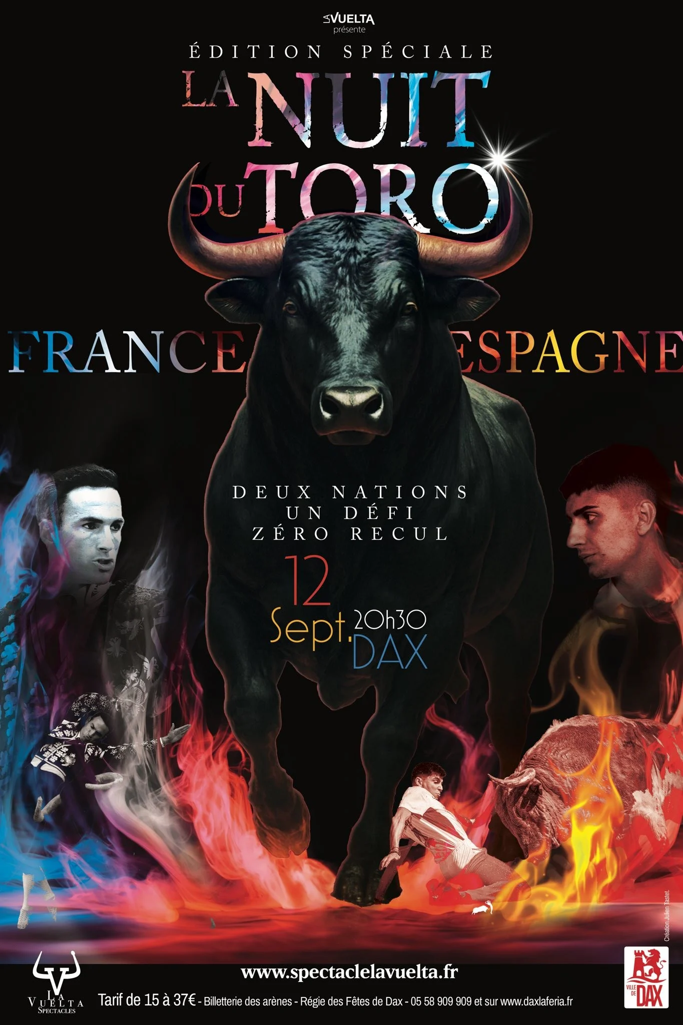 12 09 2025 dax nuit du toro