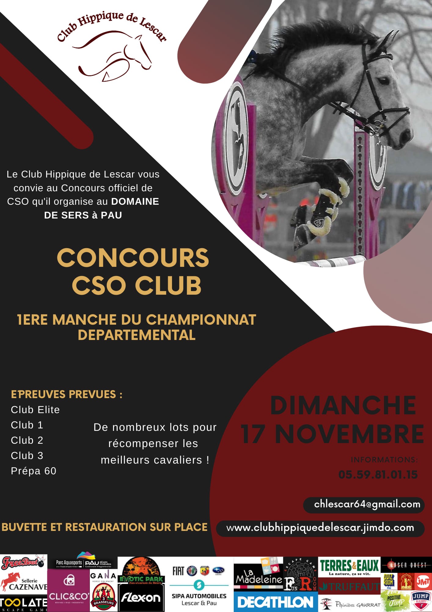 17 11 2024 pau domaine de sers concours cso club