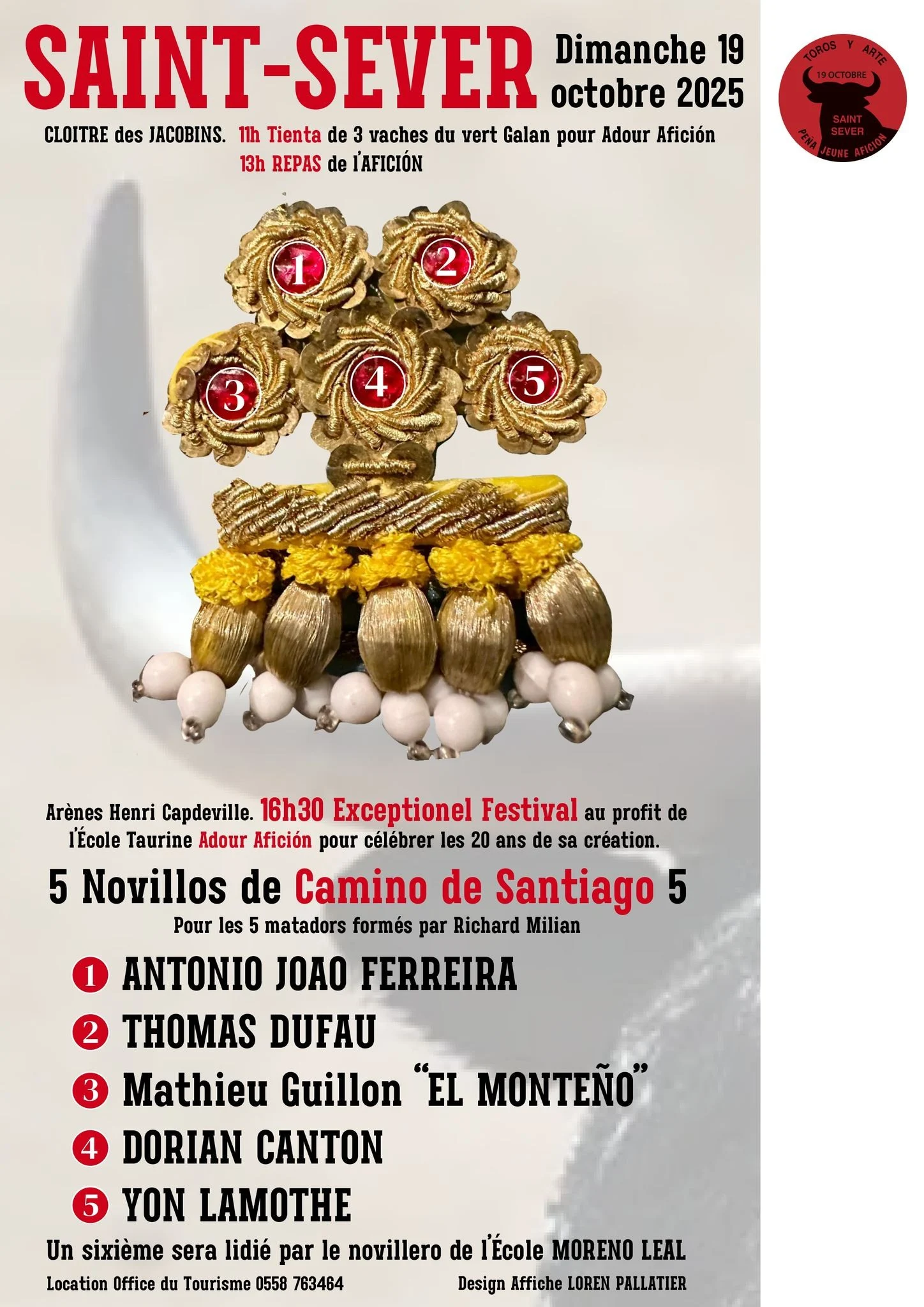 19 10 2025 st sever tienta novillada