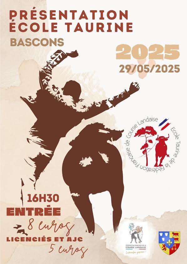 29 05 2025 bascons presentation ecole taurine ffcl