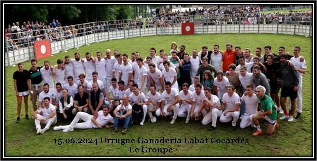 15 06 2024 urrugne labat concours de cocardes le groupe