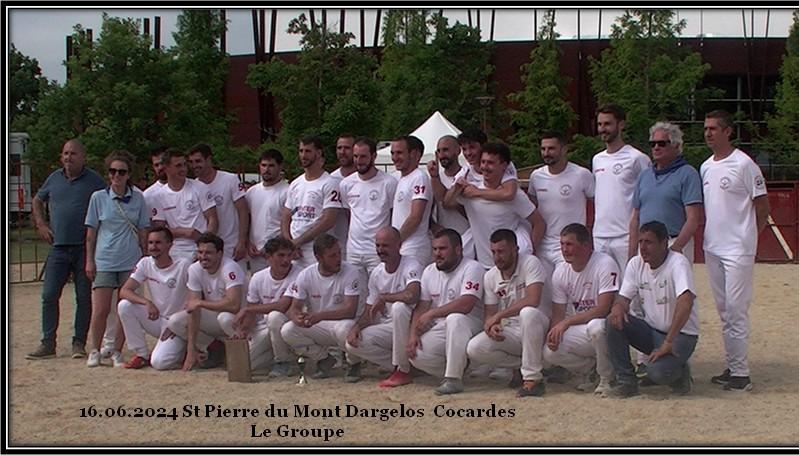 16 06 2024 st pierre du mont dargelos concours de cocardes le groupe