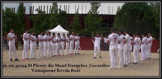 16 06 2024 st pierre du mont dargelos concours de cocardes vainqueur kevin bois