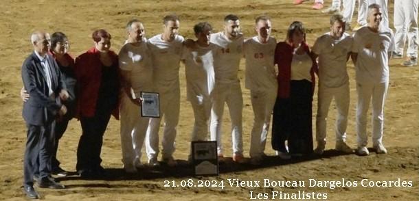 21 08 2024 vieux boucau ganaderia dargelos cocardes les finalistes