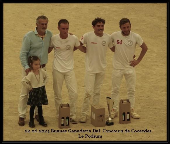 22 06 2024 buanes ganaderia dal concours de cocardes le podium